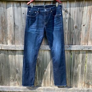 Edwin Maddox Slim Straight Leg Dark Wash Jeans